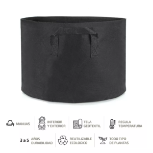 Maceta geotextil 80 L x 2